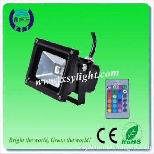 10W RGB LED Flood Light IP65 AC100-240V